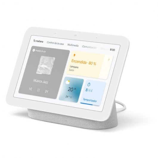 Google Nest Hub 2º Geração Coluna Inteligente e Assistente com Tela Giz