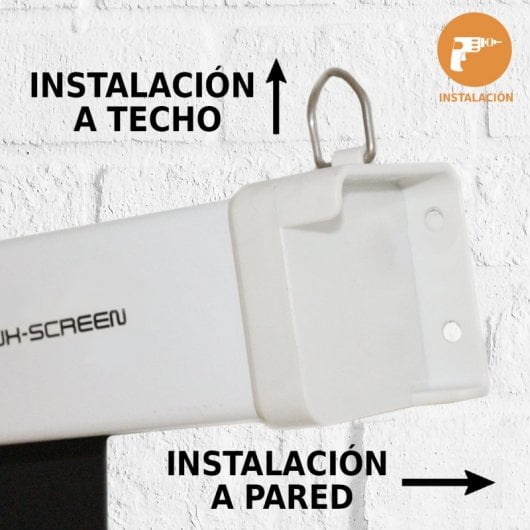 Luxscreen Pantalla de Proyección Eléctrica 16:9  279 x 157 126"