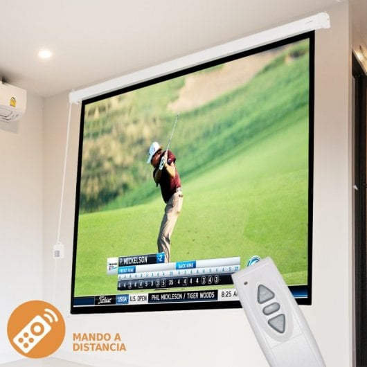 Luxscreen Pantalla de Proyección Eléctrica 16:9  279 x 157 126"