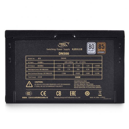 DeepCool DN500 500W 80 Plus