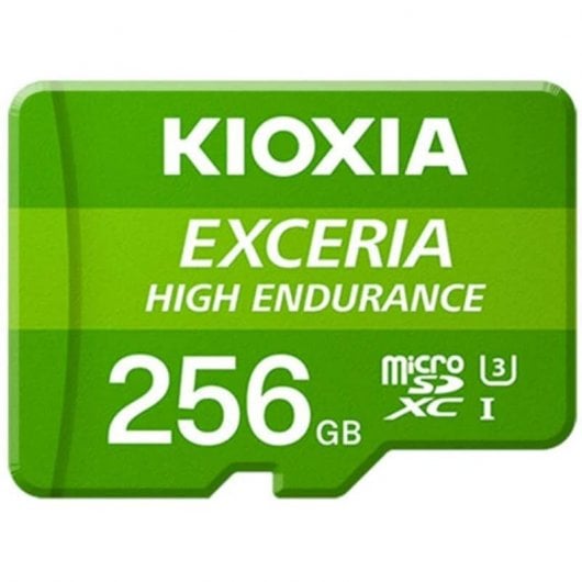 Kioxia Exceria MicroSDXC ad alta resistenza 256GB UHS-I V30 Classe 10