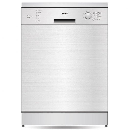 Svan SVJ303X Lavavajillas Capacidad 12 Cubiertos E Acero Inoxidable