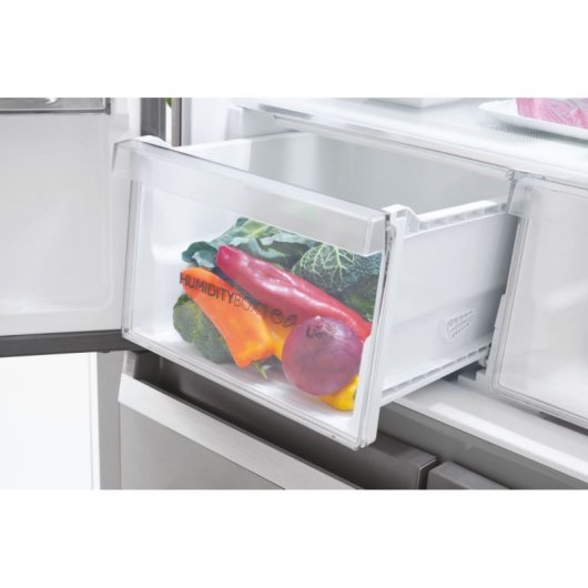 Haier HTF-540DGG7 Frigorífico Americano F Acero Inoxidable