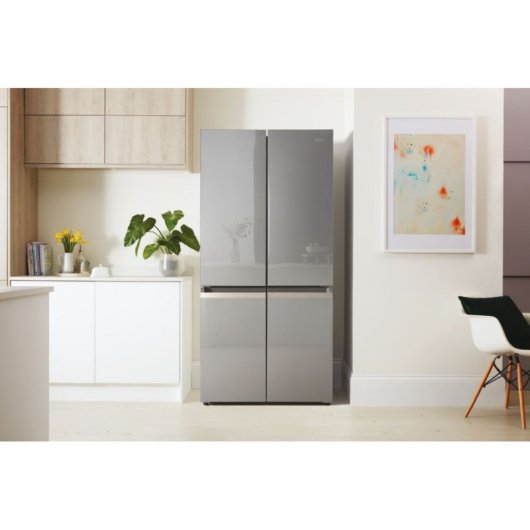 Haier HTF-540DGG7 Frigorífico Americano F Acero Inoxidable