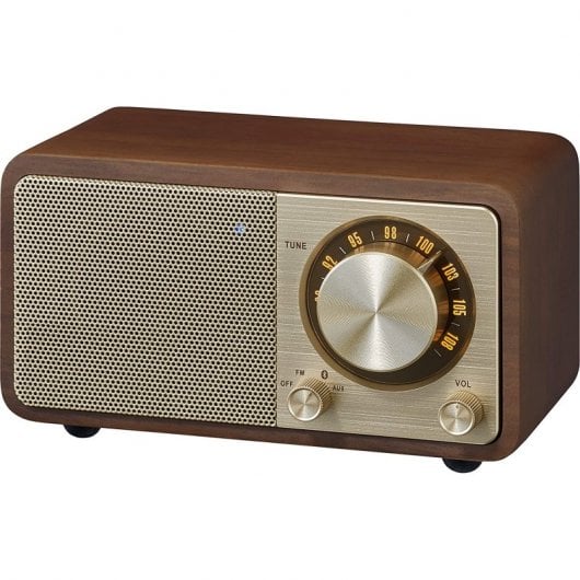 Sangean WR-7 Radio Portátil Bluetooth Madera