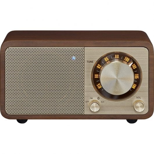 Sangean WR-7 Radio Portátil Bluetooth Madera