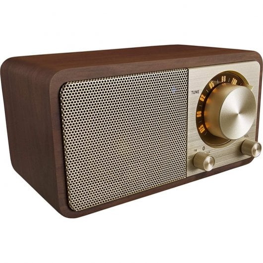 Sangean WR-7 Radio Portátil Bluetooth Madera