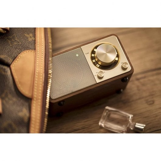 Sangean WR-7 Radio Portátil Bluetooth Madera