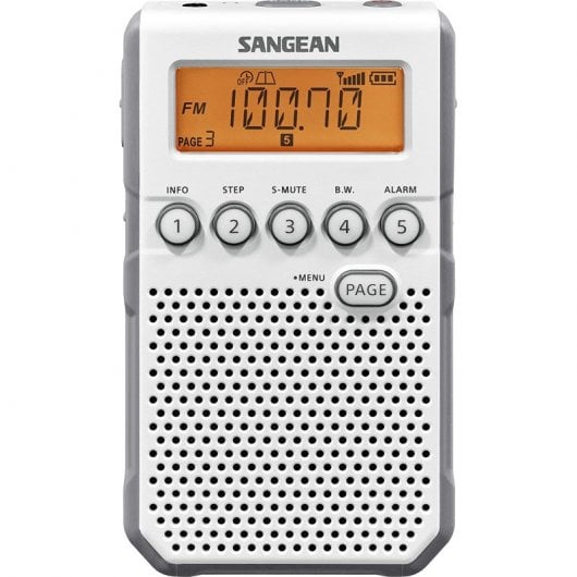Sangean DT-800 Rádio Portátil Branco