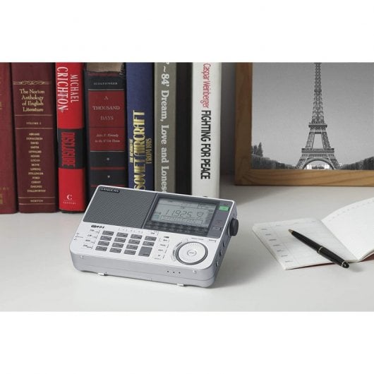 Sangean ATS-909 X Radio Portátil con Alarma Blanco
