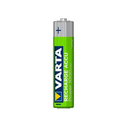 Varta Cargador de Pilas AA/AAA + 4 Pilas Recargables 1000 mAh AAA