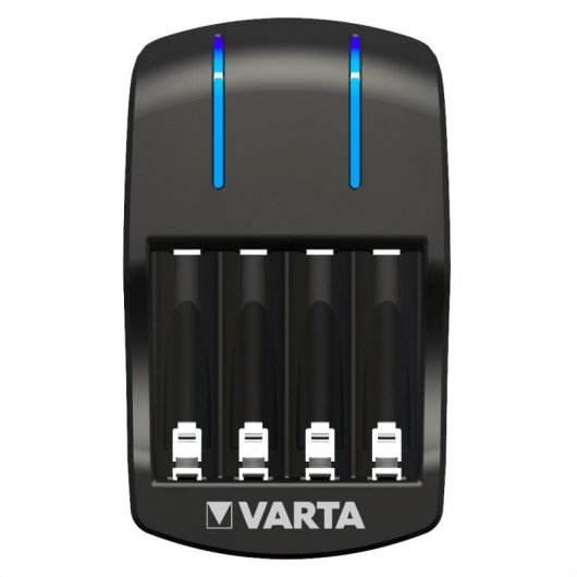 Varta Cargador de Pilas AA/AAA + 4 Pilas Recargables 1000 mAh AAA