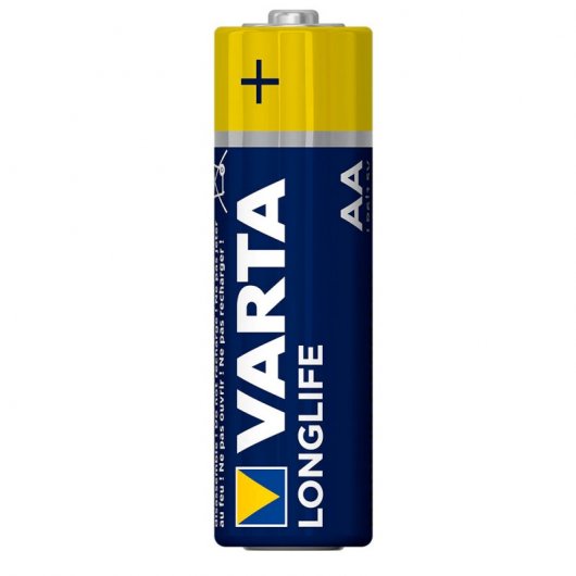 Varta Pack de Linterna Outdoor LED de 5 W + Longlife Pack de 10 Pilas Alcalinas AA LR6 1.5V