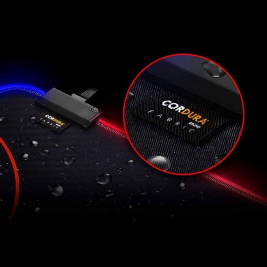 Adata XPG Battleground XL Prime Cordura Alfombrilla Gaming RGB Negra