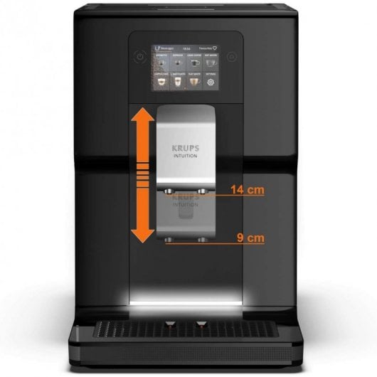 Krups Intuition Preference Cafetera Superautomática 1450W Negra
