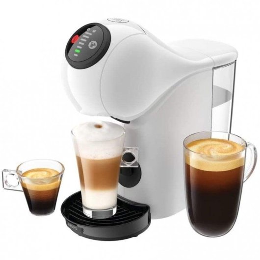 Macchina da caffè a capsule Dolce Gusto Krups Genio S Basic 0,8 L 15 bar Bianca