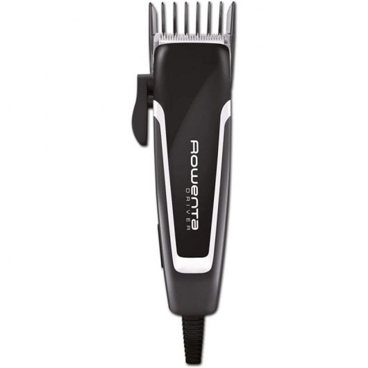 Rowenta TN1603 Driver, Tagliacapelli, Lame in acciaio Inox, Lame progettate per durare 15 anni, 4 pettini fissi, 15 impostazioni da 1 a 12 mm, Nero