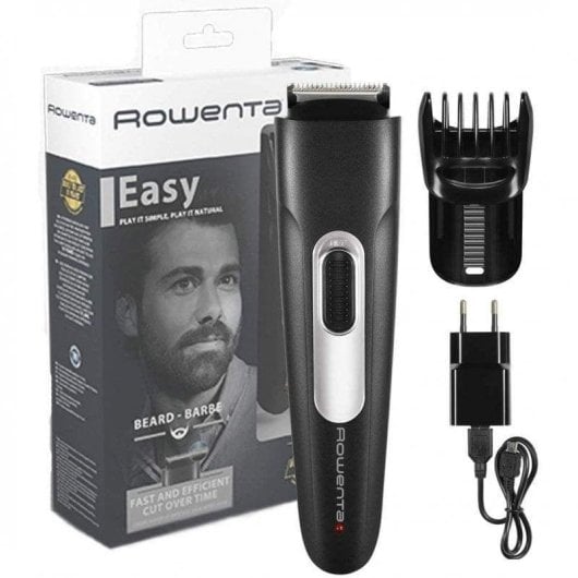 Haar und Bartschneider Rowenta Stylis Easy Kabel- und Akkubetrieb 11 Längen 90min 1 Aufsatz Trocken Selbstschärfende Klingen