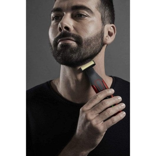 Máquina de Cortar Cabelo Rowenta Forever Sharp Comfort Sem Fio 6 Comprimentos 120min 5 Pentes À Prova de Água