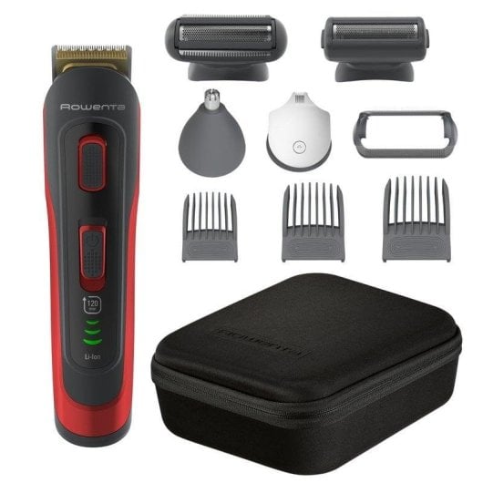 Tagliacapelli Multifunzione Rowenta Selectium Style Senza Fili 32 Lunghezze 120min 3 Pettini Impermeabile Ricarica Rapida