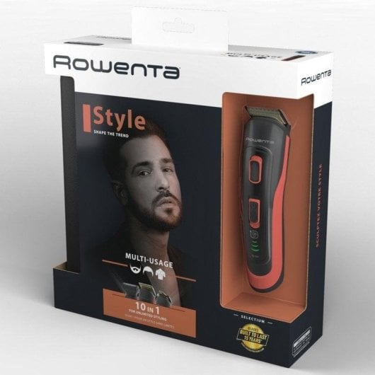 Tagliacapelli Multifunzione Rowenta Selectium Style Senza Fili 32 Lunghezze 120min 3 Pettini Impermeabile Ricarica Rapida