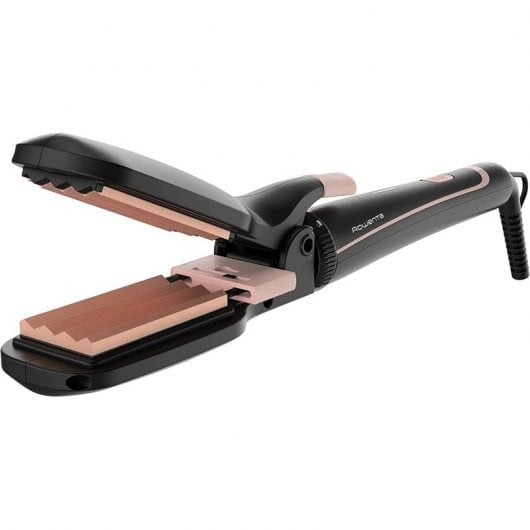 Rowenta Multistyler Infinitos Looks 14 en 1 Rizador de Pelo Negro/Rosa