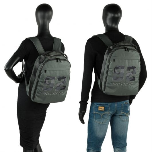 Skechers Georgetown Mochila para Portátil hasta 15” Gris Hielo
