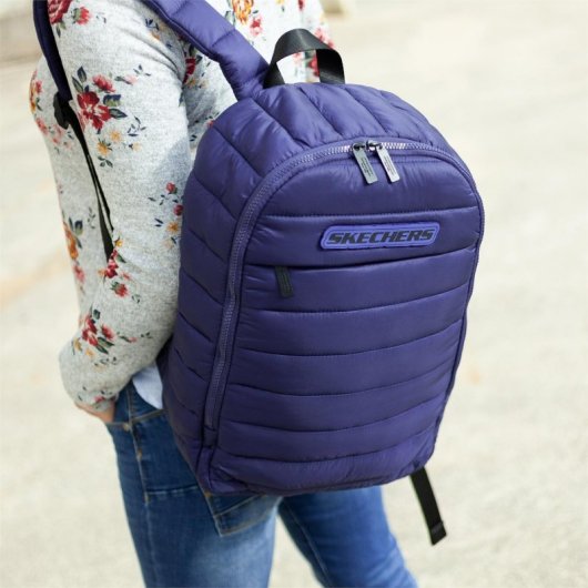 Skechers Aspen Laptop-Rucksack bis 13 Zoll, dunkler Denim