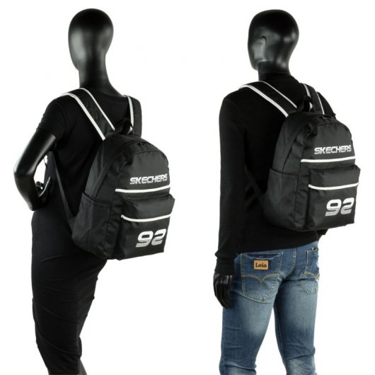Skechers Downtown Mochila para Portátil hasta 13” Negro