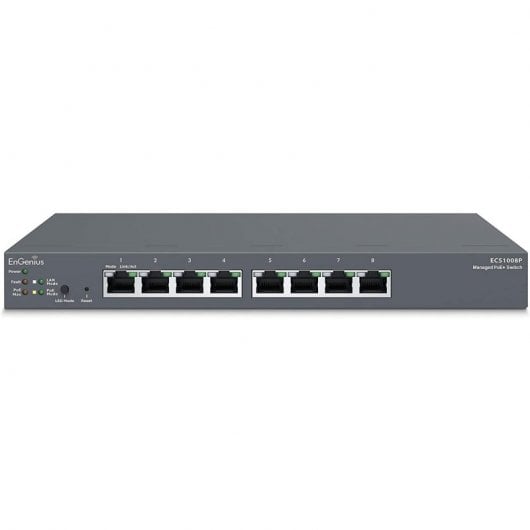 EnGenius ECS1008P 8-Port Gigabit PoE Switch