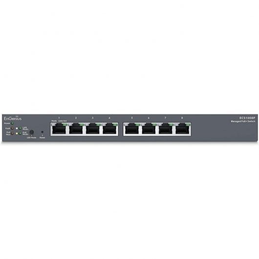EnGenius ECS1008P 8-Port Gigabit PoE Switch
