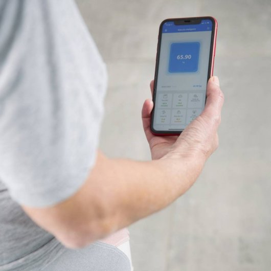 LifeVit Loft Báscula de Baño Inteligente Negra