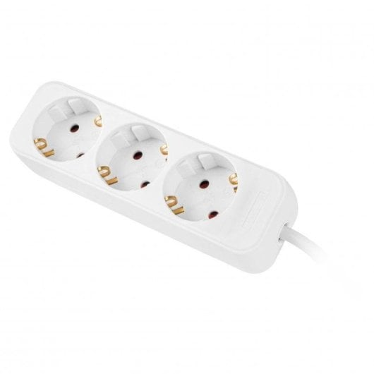 Steckdosenleiste Lanberg PS0-03F-0150-W 3 Steckplätze Kinderschutz 1,5 m IP20