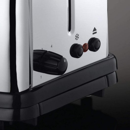 Russell Hobbs 23311-56 grille-pain 2 part(s) 1670 W Noir, Acier inoxydable