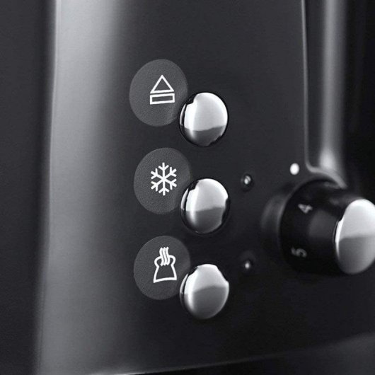 Russell Hobbs 22601-56 broodrooster 2 brede lange sleuven 850 W zwart