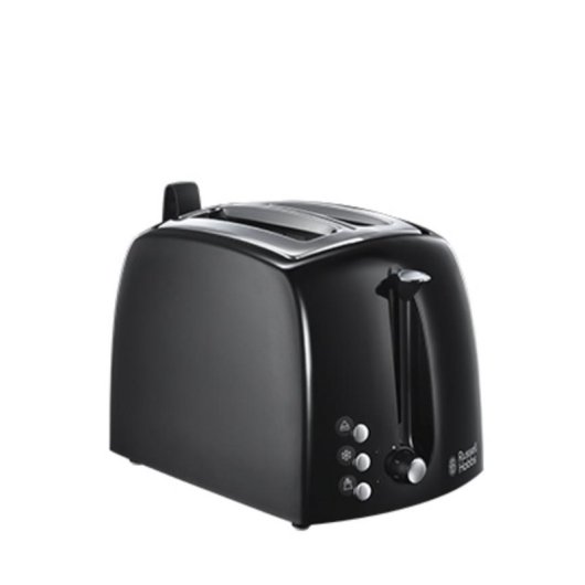Russell Hobbs 22601-56 broodrooster 2 brede lange sleuven 850 W zwart