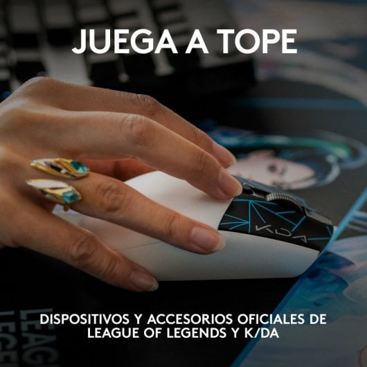 Logitech G305 LOL K/DA Rato Gaming Sem Fios