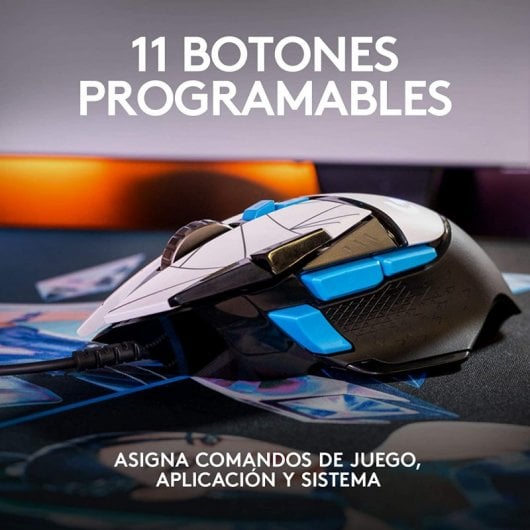 Logitech G502 HERO LOL K/DA Ratón Gaming