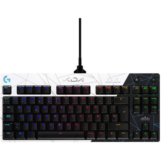 Logitech G Pro LOL K DA Teclado Mecânico RGB Layout US