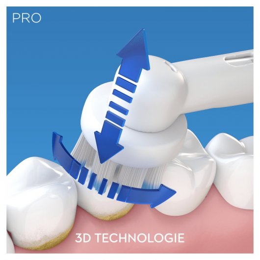 Oral-B Pro 2500 Cepillo Eléctrico Blanco