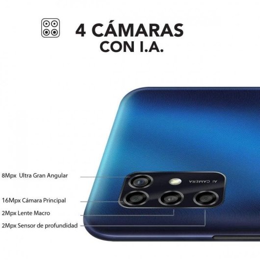 ZTE Blade V2020 Smart 4G 4GB 128GB 6.82" Azul