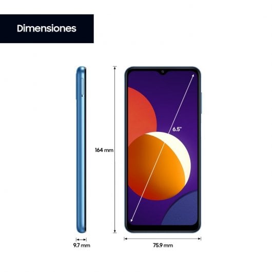 Samsung Galaxy M12 4GB/64GB 6.5'' Azul
