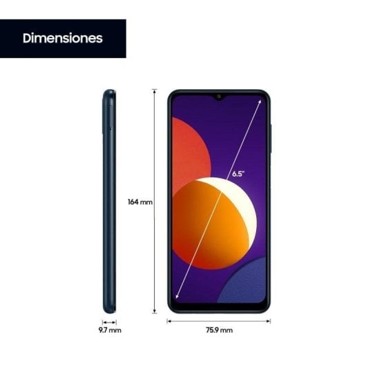 Samsung Galaxy M12 4G 4GB 64GB 6.5" Negro