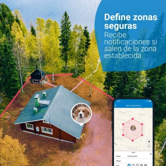 Tractive Dog 4 GPS de Seguimiento y Actividad Para Perros