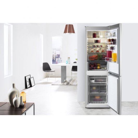 Whirlpool BSNF 8123 OXH Frigorífico Combi A+++ Acero Inoxidable