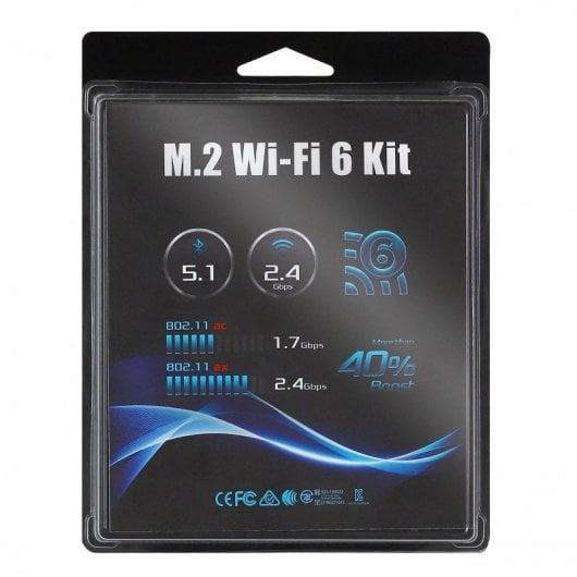 Asrock Kit Antena WiFi M.2 AX200