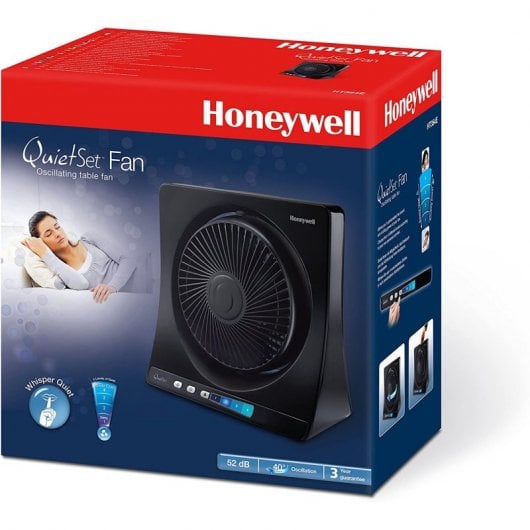 Honeywell HT354E Ventilateur de bureau 36W Noir