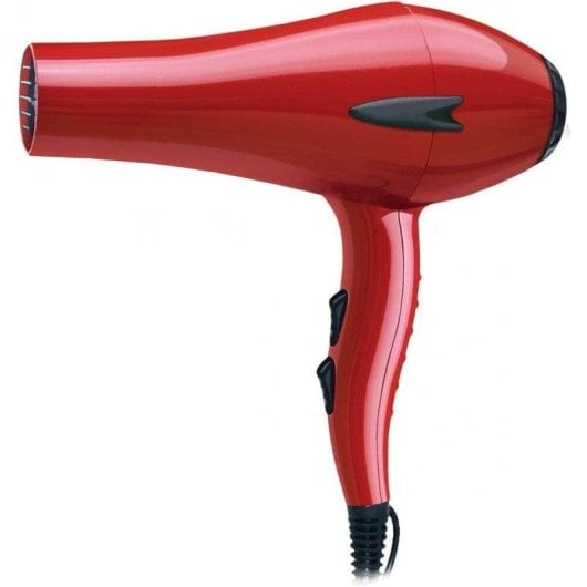 Sèche-cheveux Professionnel PostQuam GTI 2600 Force Plus 2400W 3 Températures 2 Vitesses Rouge