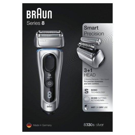 Braun Series 8 8330s Afeitadora Inalámbrica