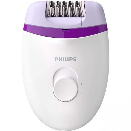 Depiladora Eléctrica Philips Satinelle Essential BRE225/00 Com Fio 2 Velocidades Compacta
